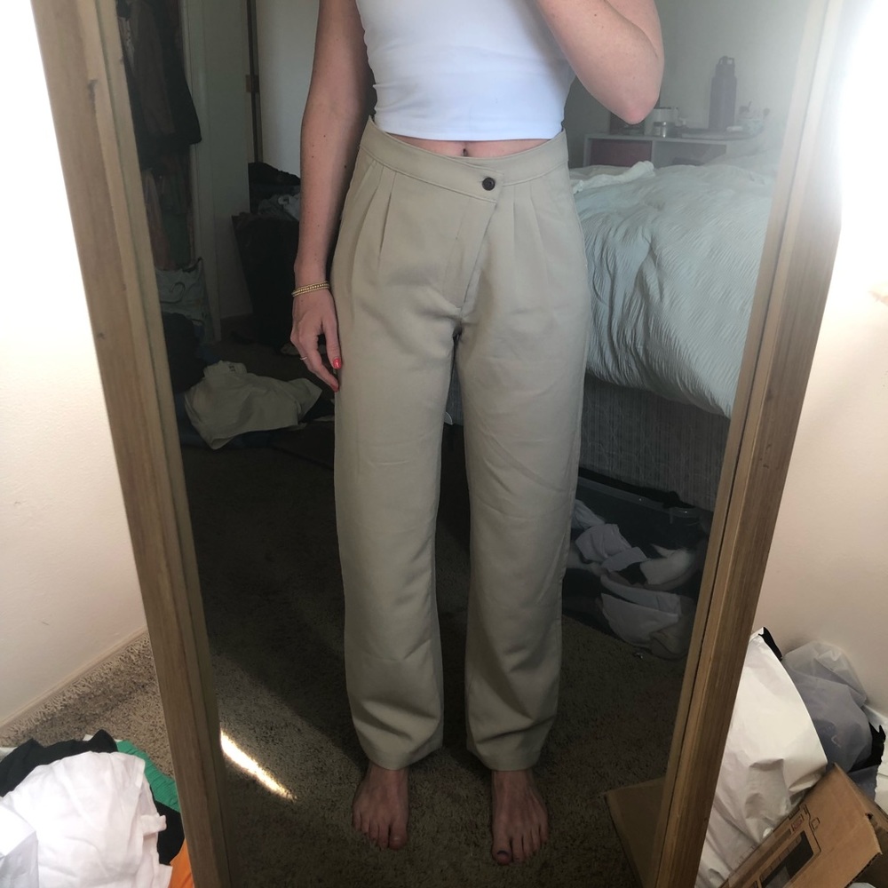 Abercrombie tailored menswear dad pants